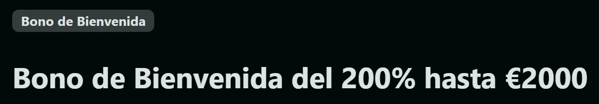 Bono de Bienvenida de TrueFortune Casino